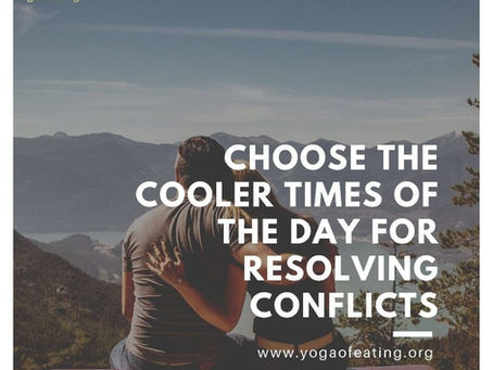 Conflict Resolution | Yoga of Eating