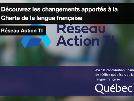 5 capsules informatives pour en apprendre plus sur la francisation en entreprise - Réseau Action TI / Office québécois de la langue française