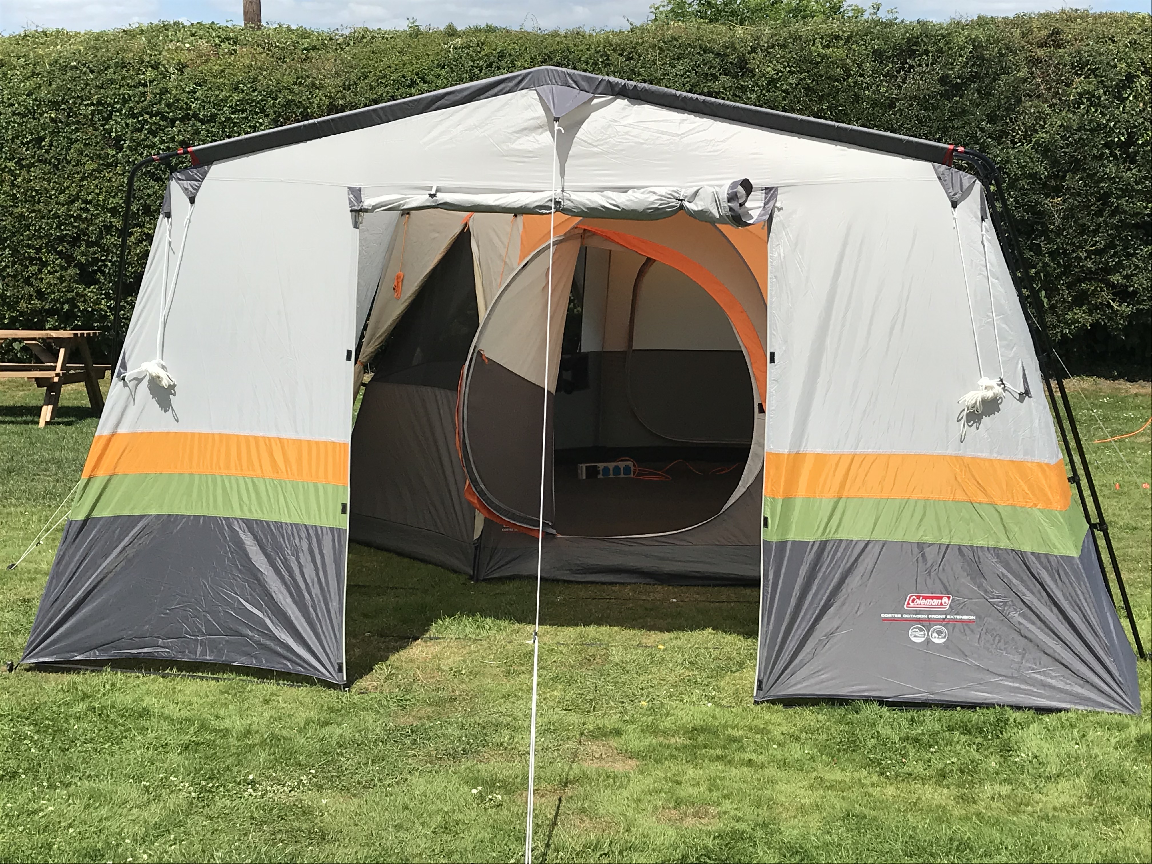 Pre Erected Tents paultonscampsite