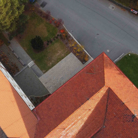 Drone roof inspection, drone world, drone inspection