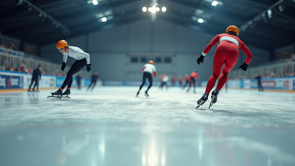 Olympic Coaching at Long Island Speed Skating