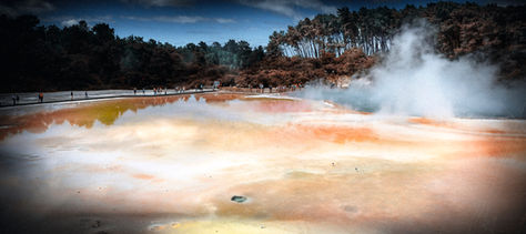 Experience the captivating beauty of "Artist's Palette Lake," a stunning portrayal of a geothermal landscape. This artwork reveals a vibrant interplay of colors reflected in the shimmering waters, where hues of orange, yellow, and blue blend seamlessly with the surrounding steam. The scene is alive with the presence of visitors, adding a sense of scale and wonder to the natural spectacle. Towering trees frame the lake, enhancing the serene yet dynamic atmosphere. This piece invites contemplation and appreciation of nature's artistry, making it a striking addition to any space.
Title: "Artist's Palette Lake" by Antigoni Pagona
Year taken: 2017
Medium: Photography | Giclée print on archival paper attached on Dibond
Edition: Out of 5 + 2 AP
Photography Size: H 60 x W 130 cm. Depth 3 cm.
