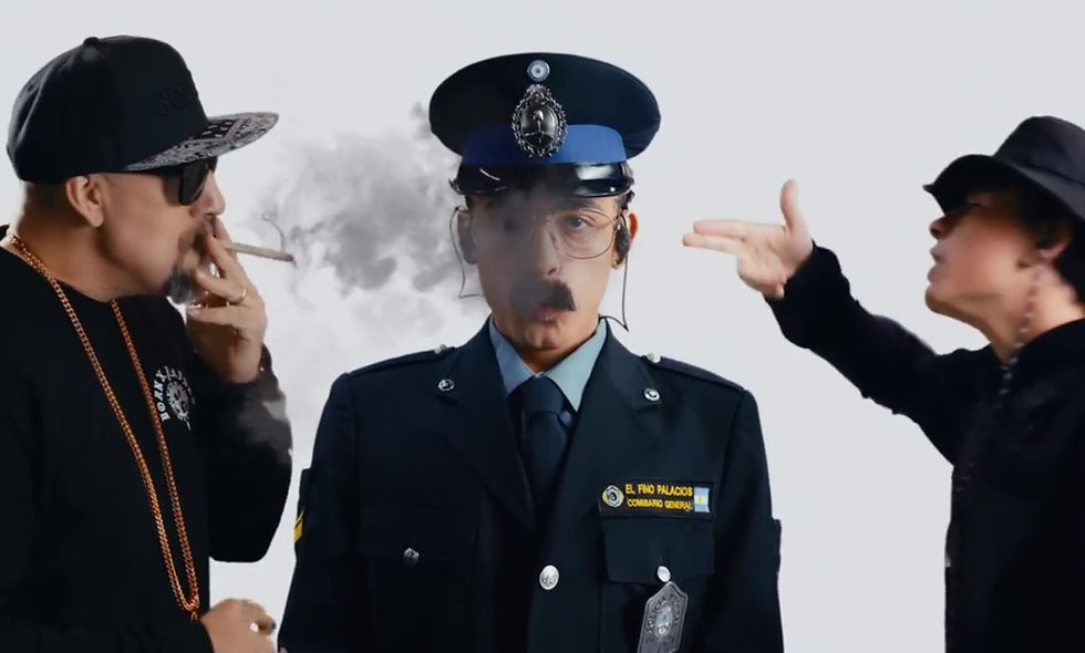 Trueno en el videoclip Fuck El Police