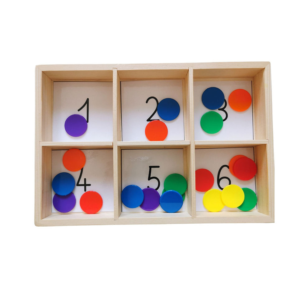 Miniature : Jeu couleurs et dénombrement