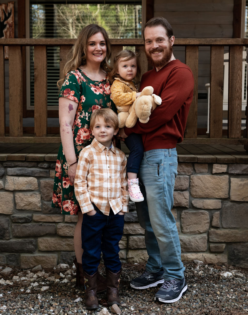 Timeless family portrait session at New Joy Photography in Gilmer in East Texas, featuring warm, authentic moments.