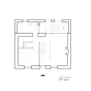 Plan du rez-de-chaussée de la Surélévation Mancelle au Mans