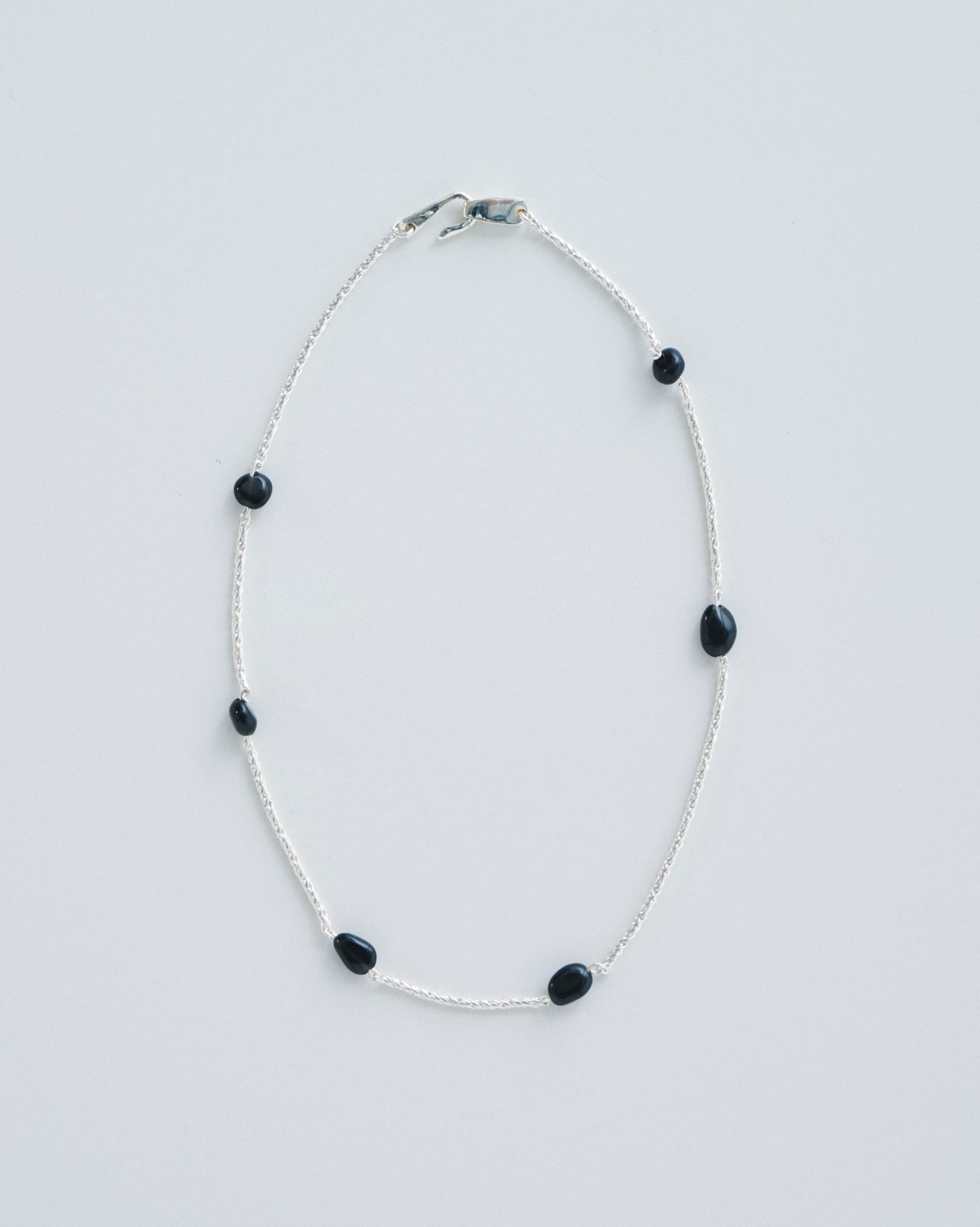 black obsidian necklace