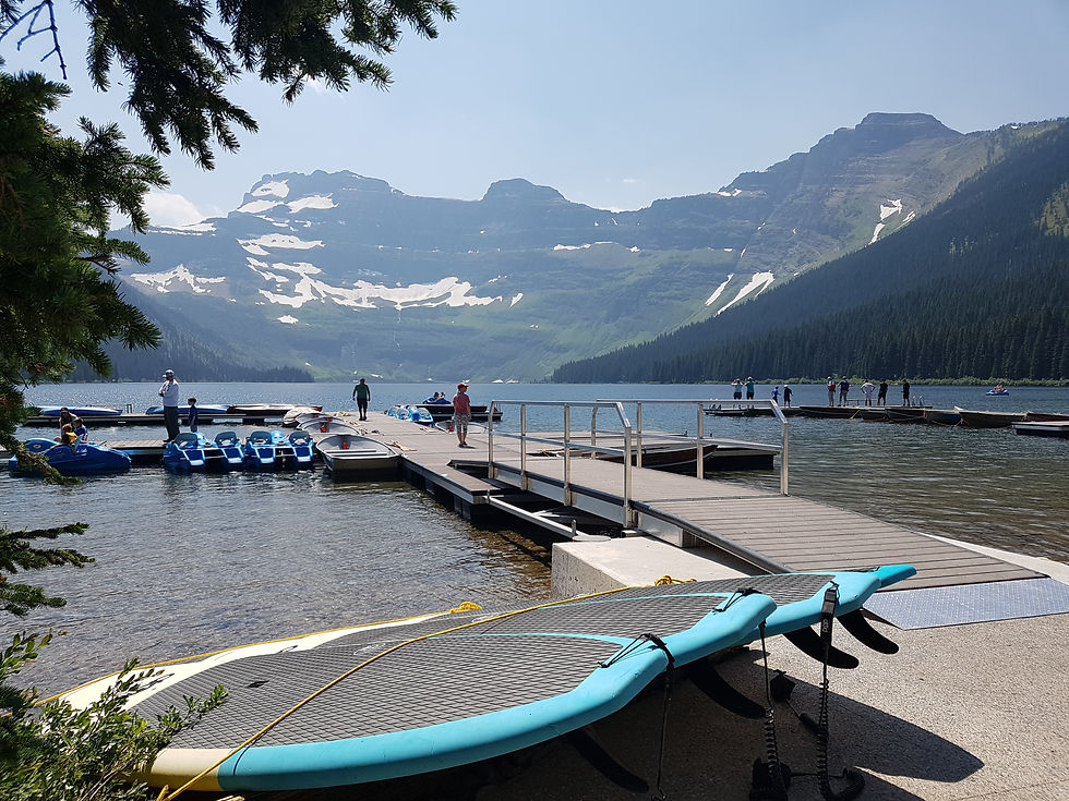 Cameron Lake Dock 2017