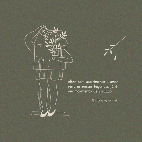ilustrações para posts de terapeuta
