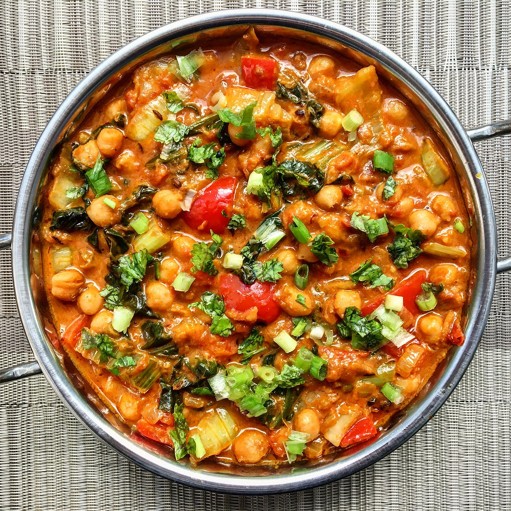 Peanut Butter & Chickpea Curry