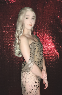 Abby as Glimmer Belcourt