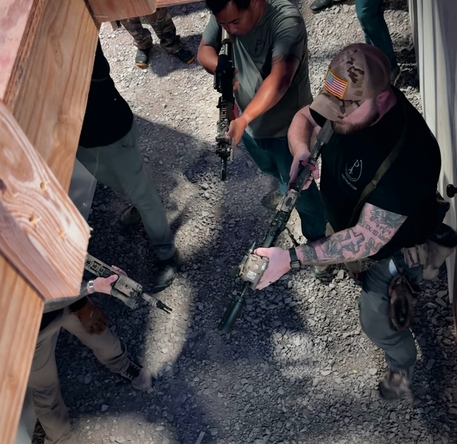 CQB training interior at Camp Liberty