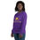 Thumbnail: Queens in Action Purple Unisex Sweatshirt