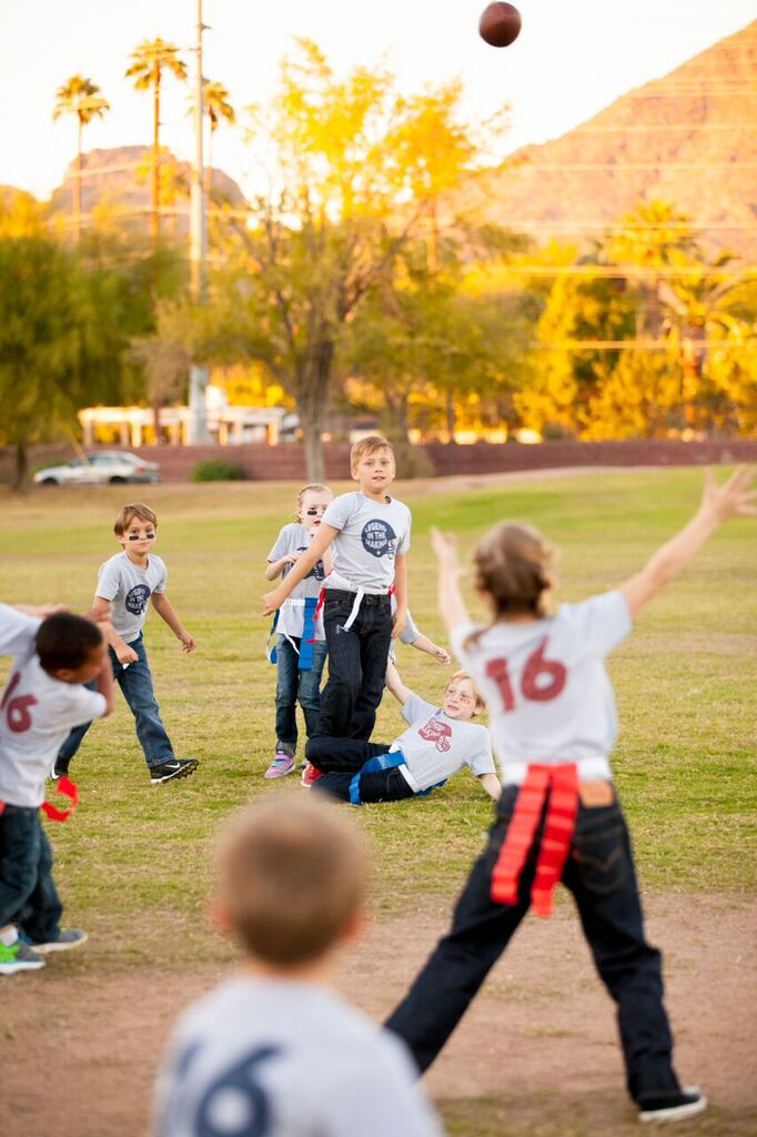 Football Bettys_Kids Flag Football Game_Super Bowl 50