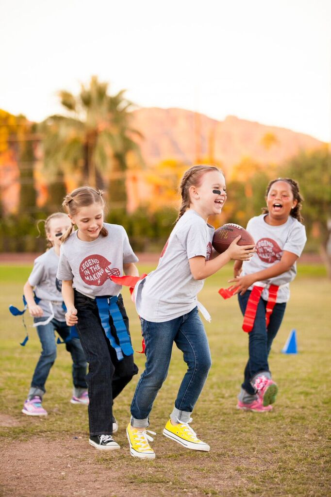 Football Bettys_Kids Flag Football Game_Super Bowl 50