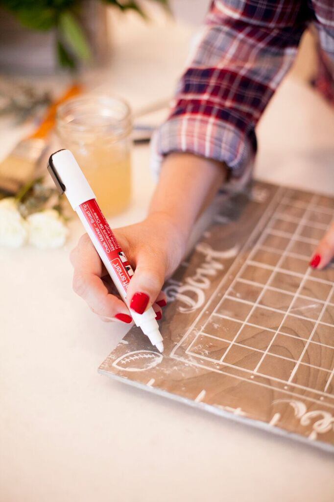 Football Bettys_Football Party DIY_ How to make a Football Squares Game