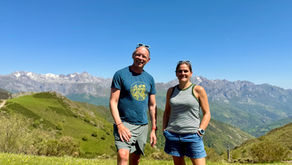 couple photo in the mountains