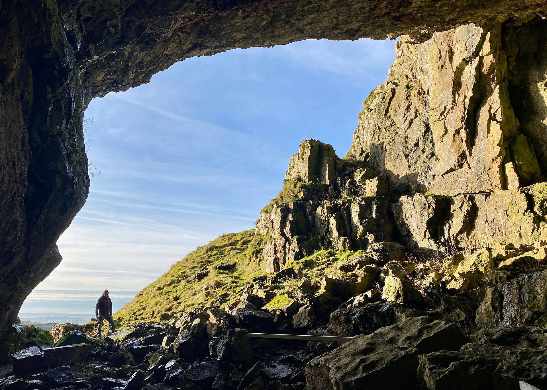 Victoria cave near settle 