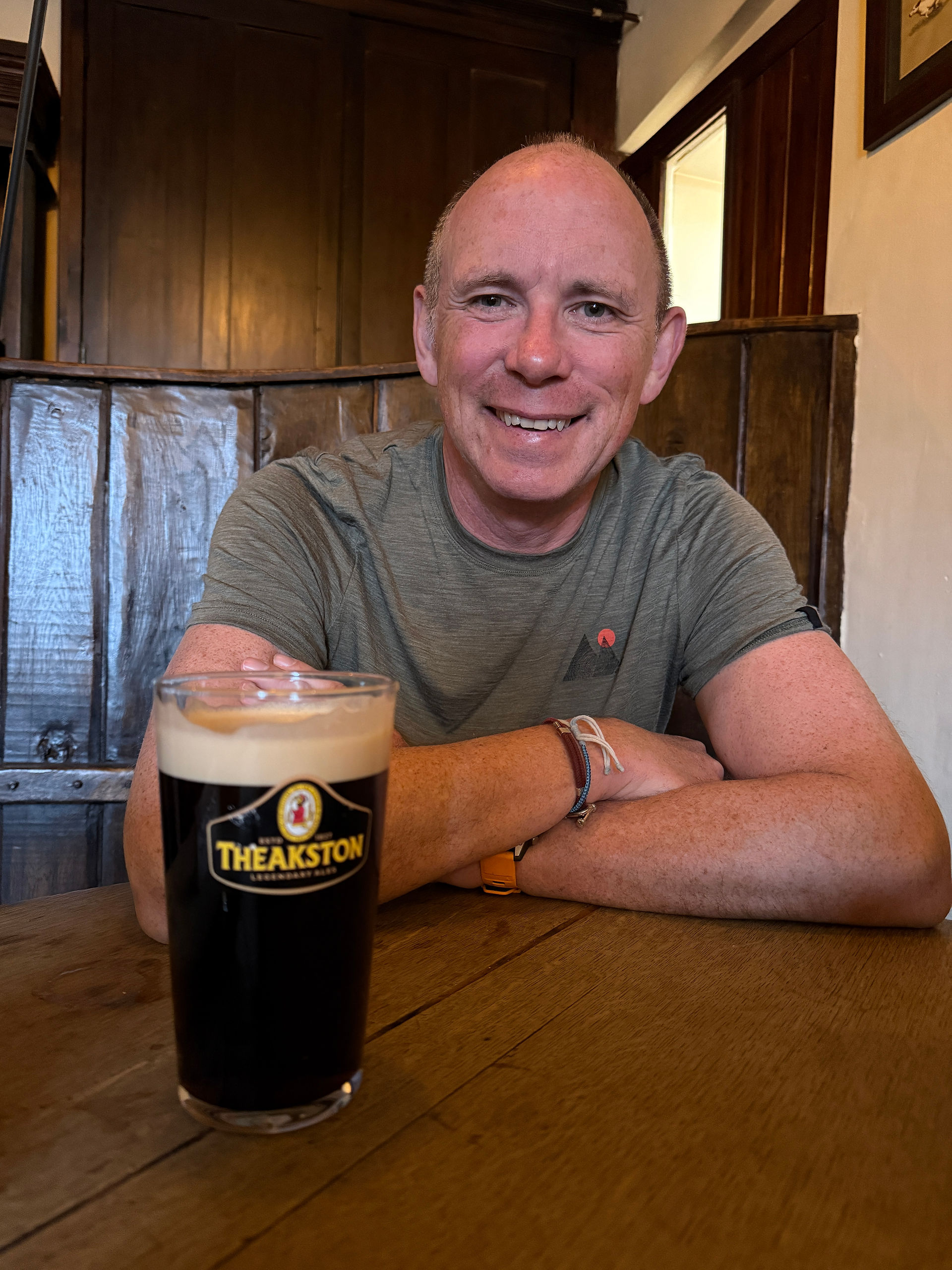man in a pub