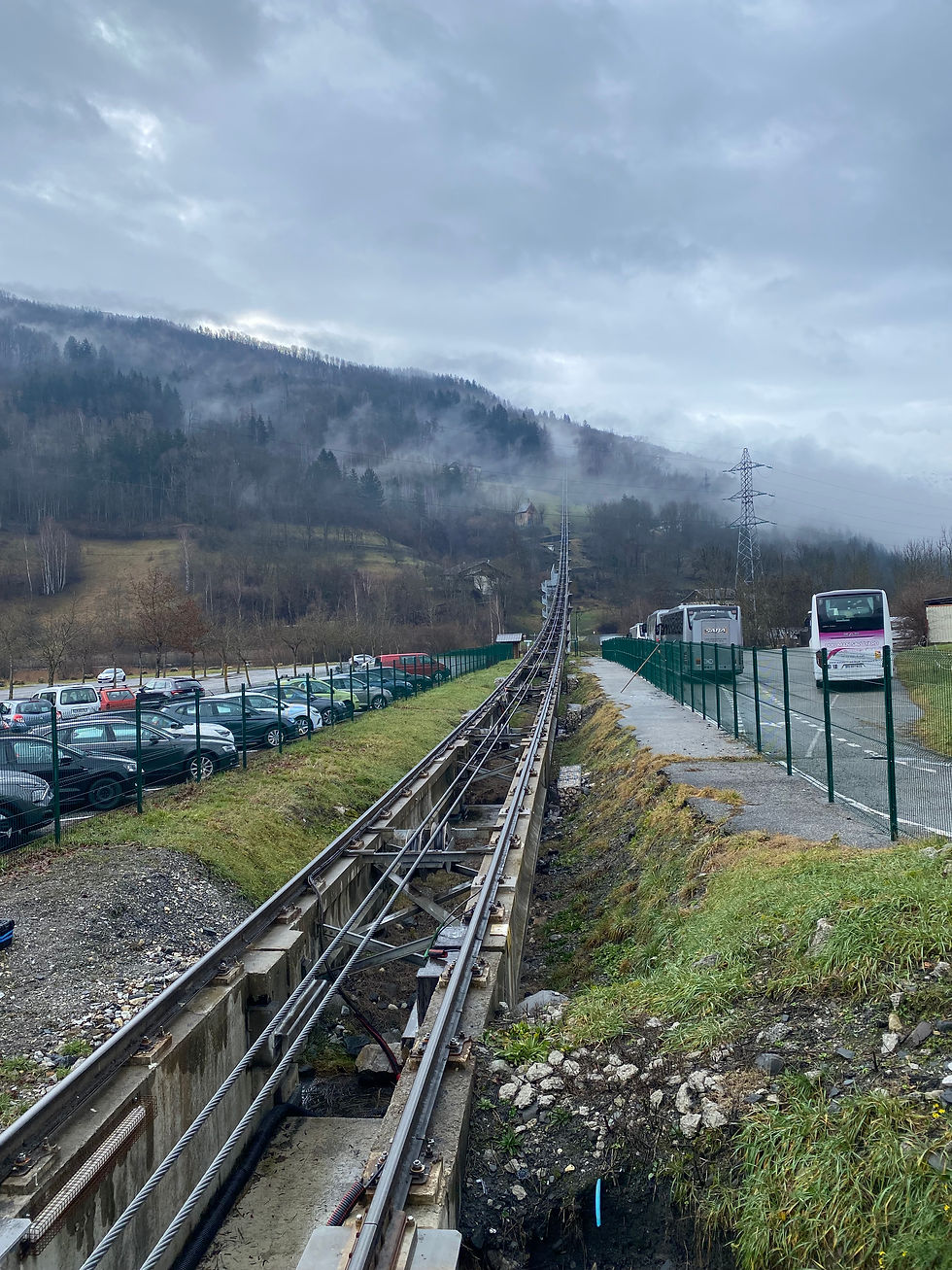 Les Arc funicular