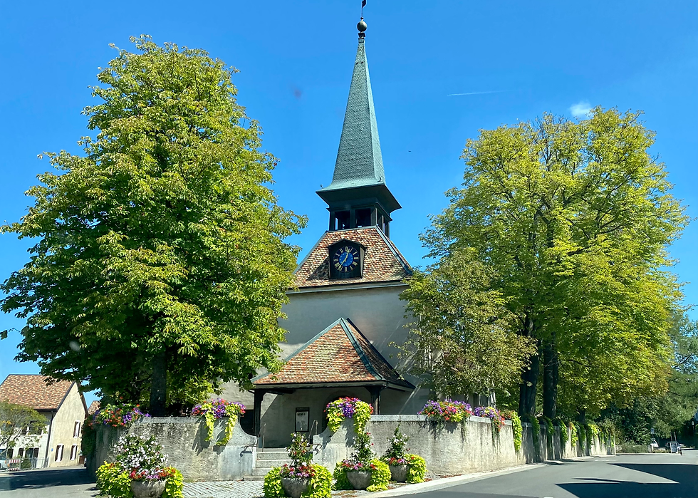 Swiss village church