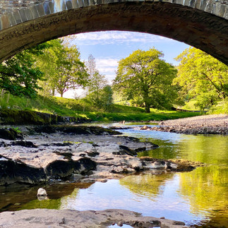 under a bridge in kettlewell