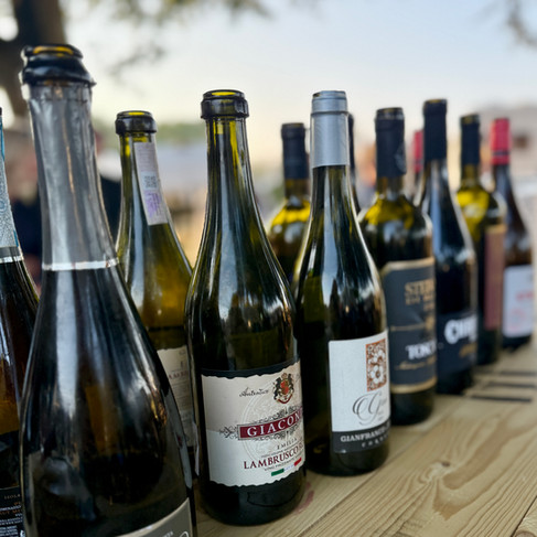 van life eats wine tasting 