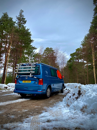 Aviemore wild camp VW T6