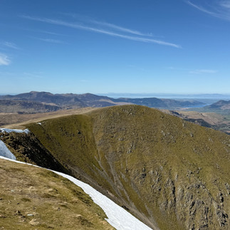 snow on helvellyn
