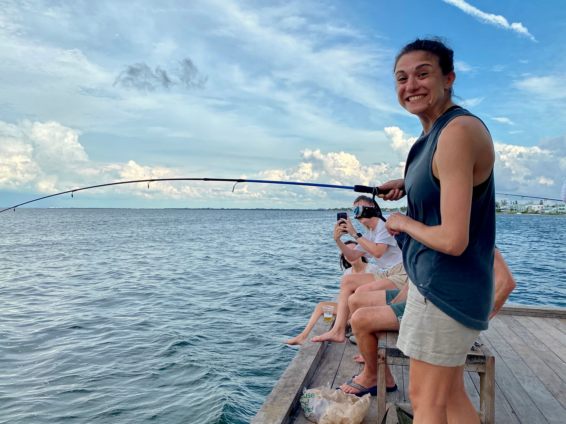 fishing on Anna Maria Island city pier 