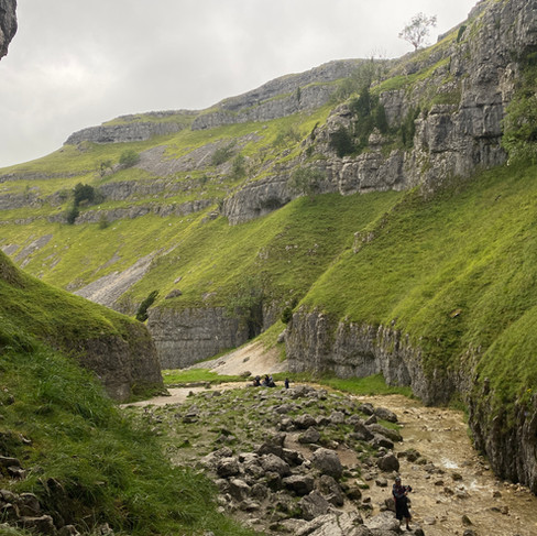 cliffs at Gordale scar