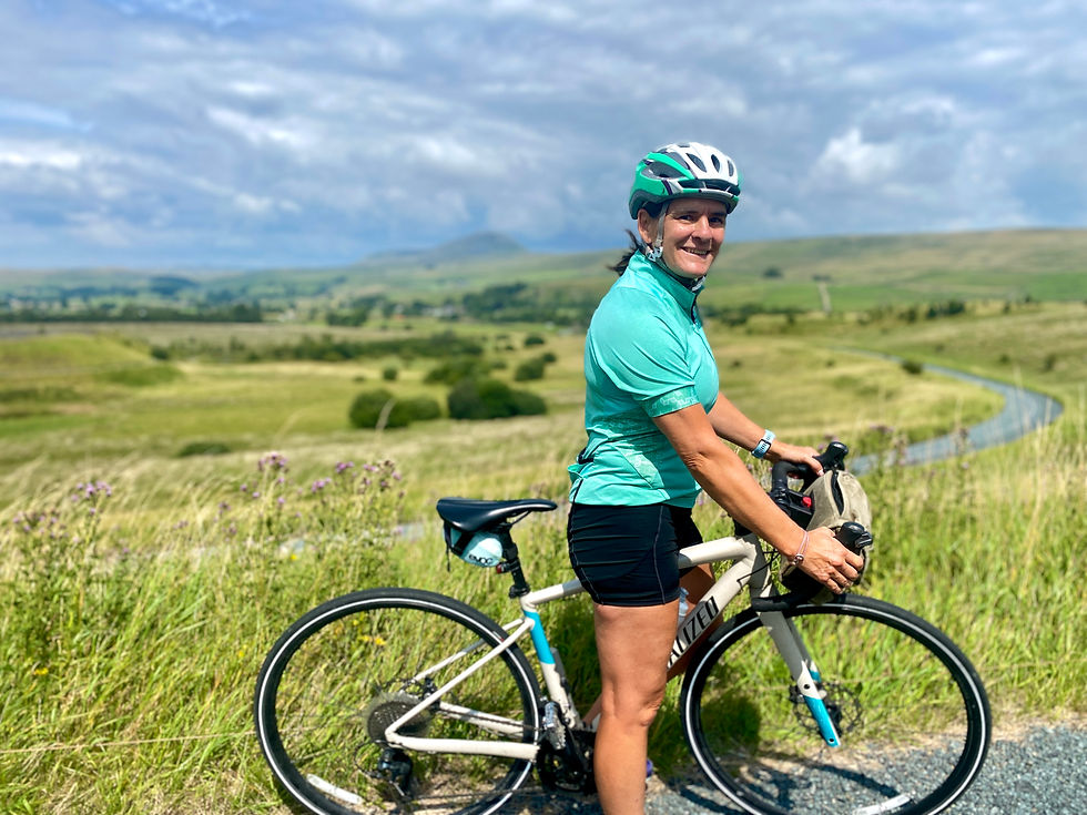 woman on a specialised bike