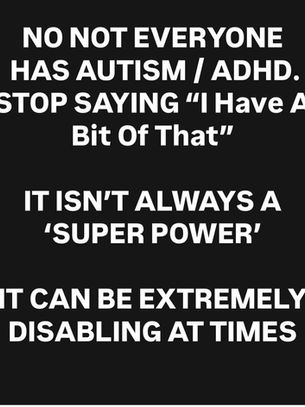 The Victimhood of Neurodivergency.