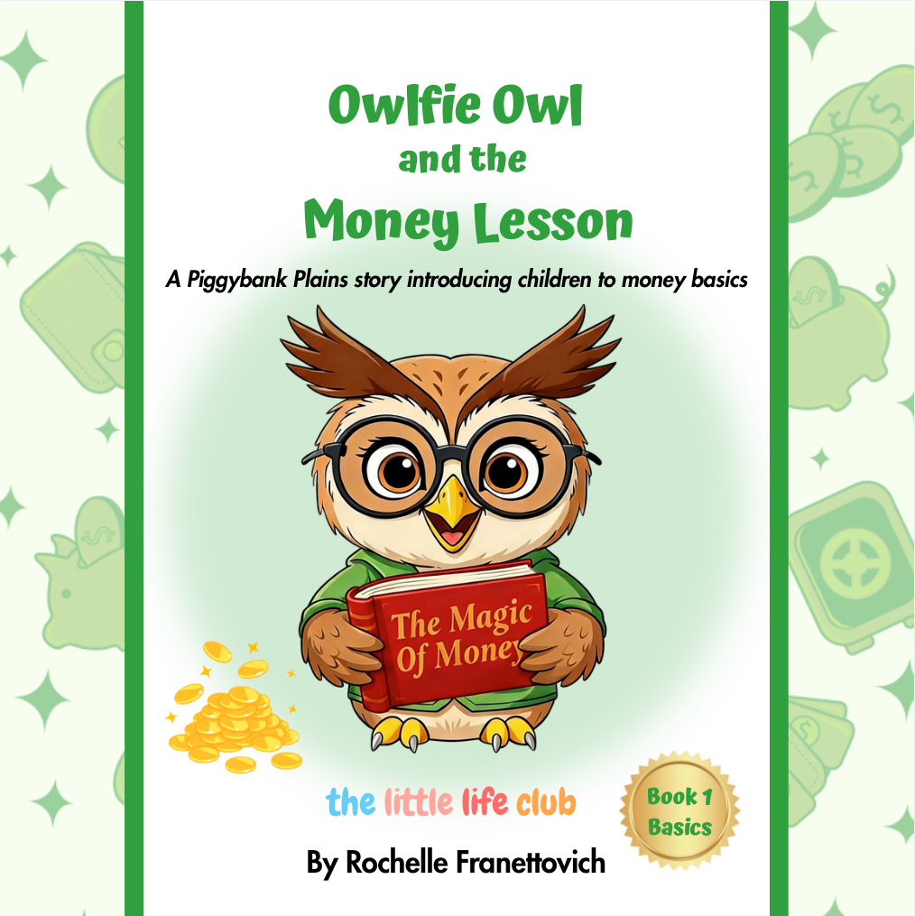 "Owlfie Owl and the Money Lesson" Story Book