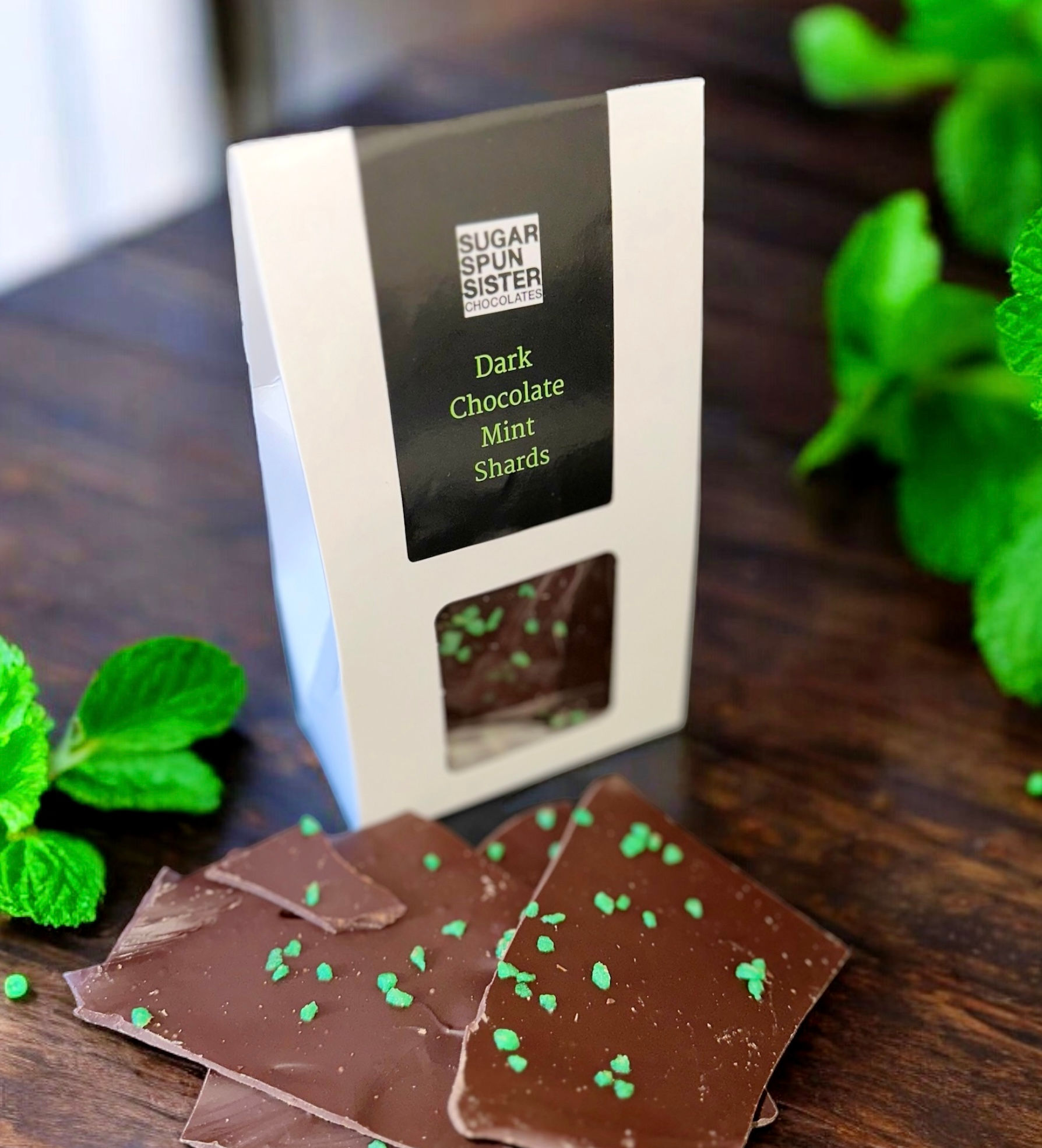 🍫 Dark Chocolate Mint Shards