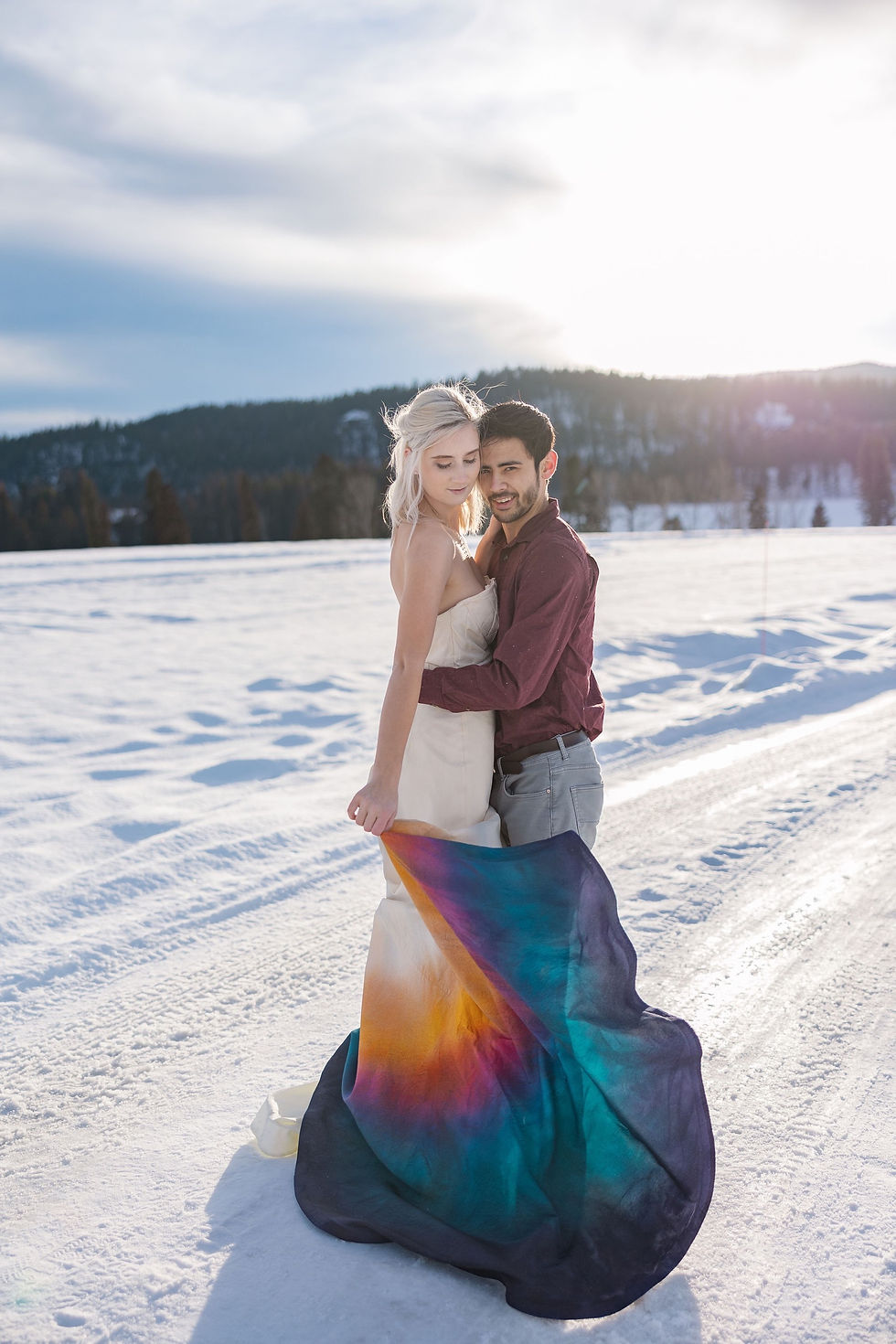 Thumbnail: Northern Lights Silk Dress