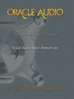 Oracle Audio 25th anniversary book - The history of Oracle Audio