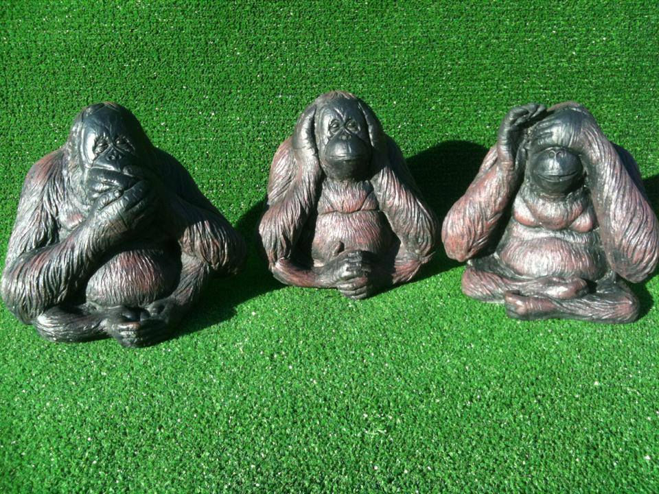 Thumbnail: 3 Wise Orangutans