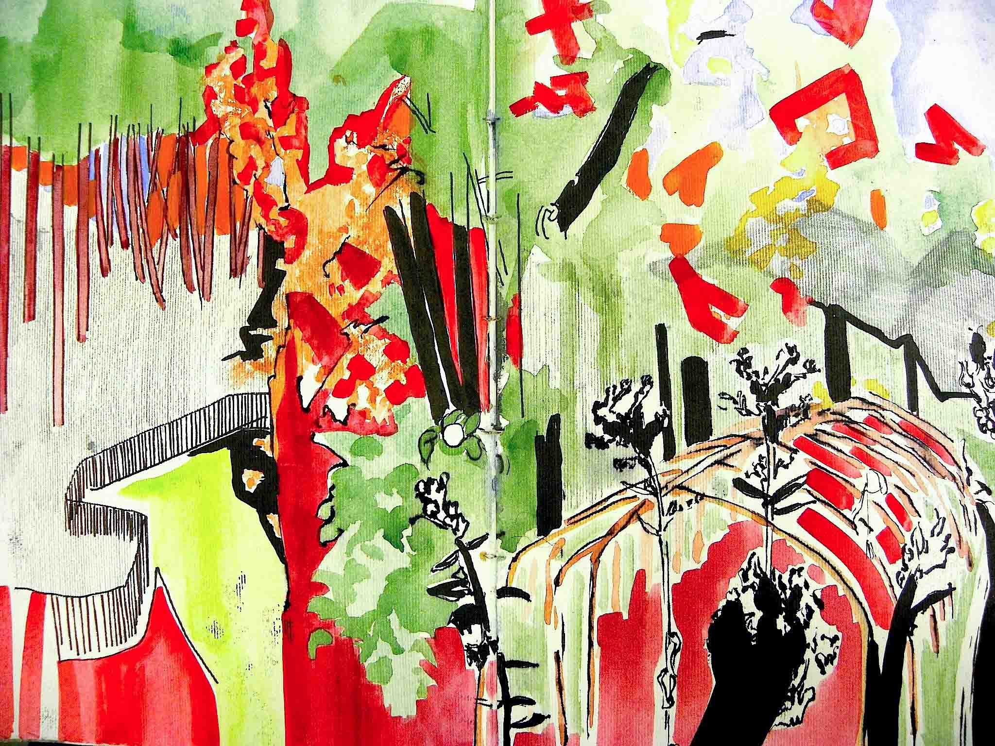 Bloody red autumn