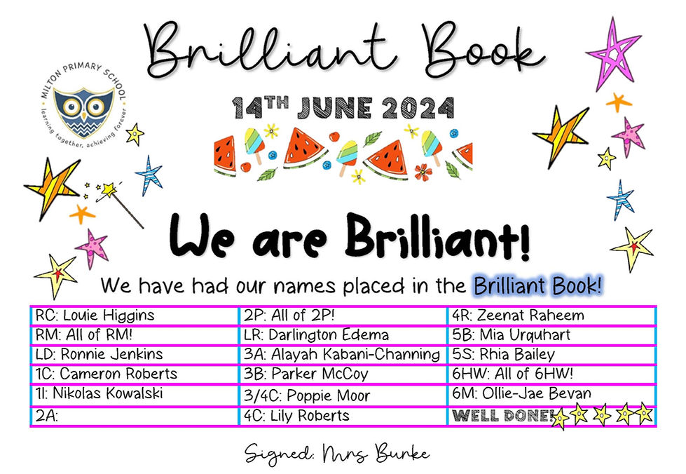 Brilliant Book 14.6.24