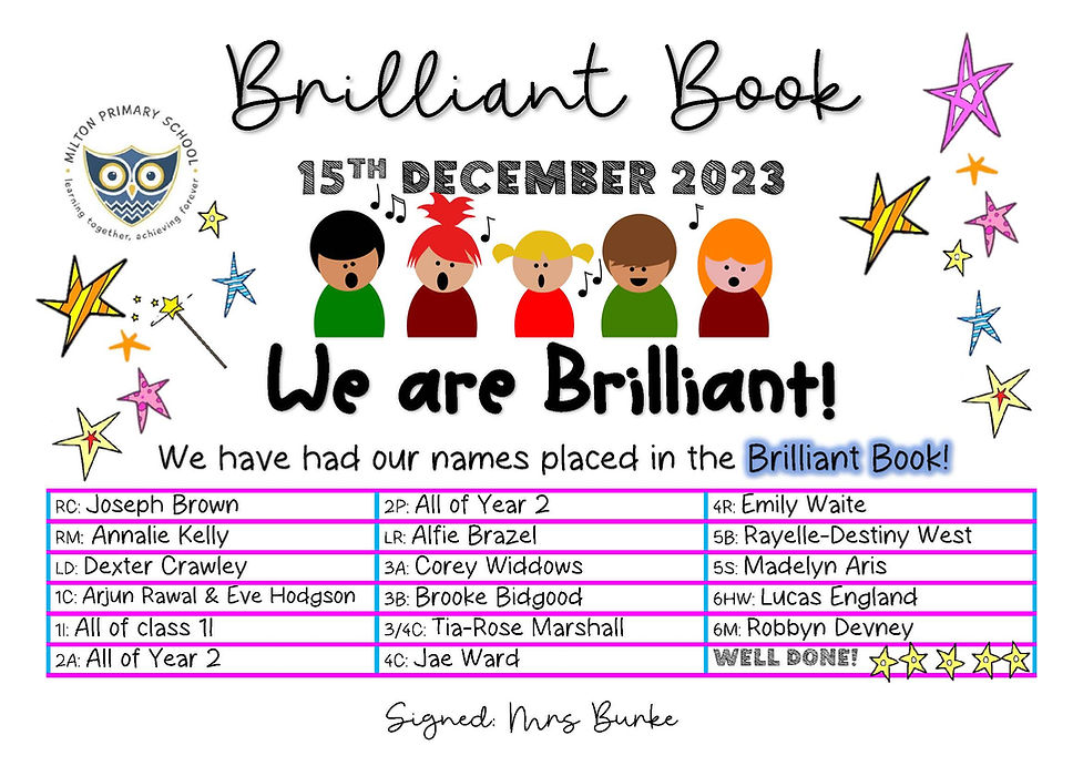 Brilliant Book 15.12.23