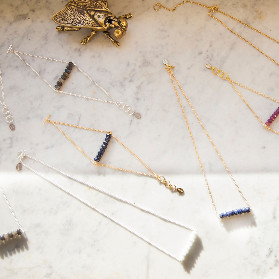 Thumbnail: Minimal Ruby Bracelet