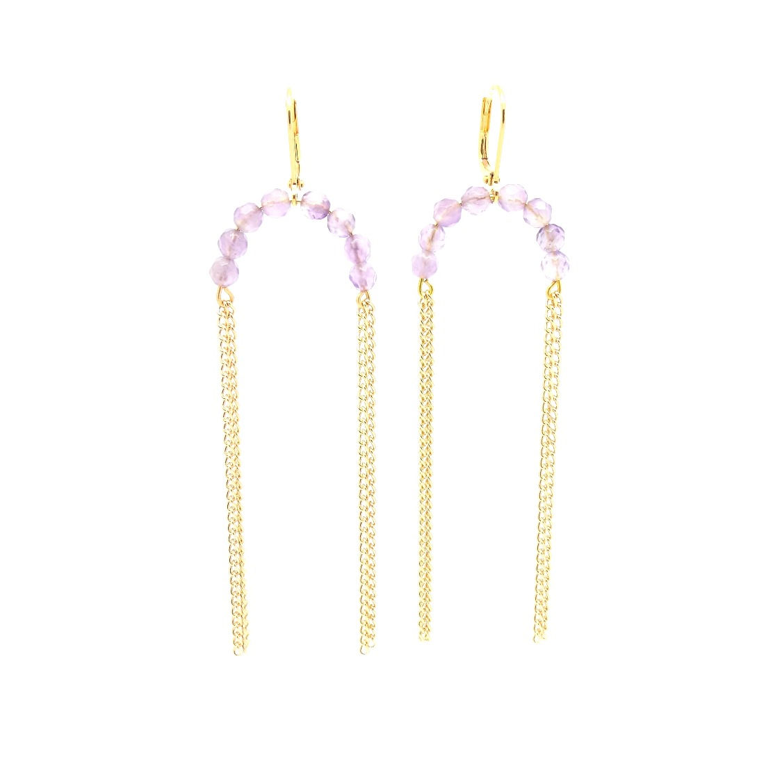 NOLA Amethyst Earrings