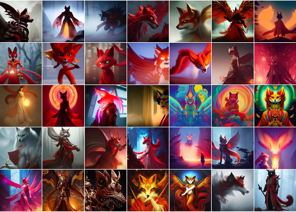 "Kitsune Demon" NFT collections
