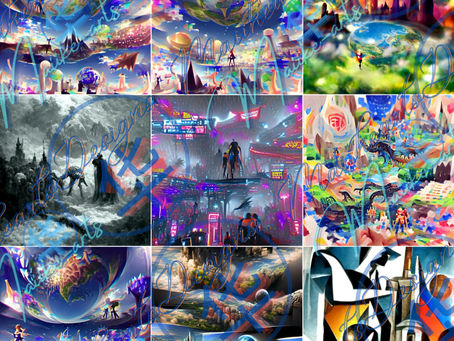 "Fantastic Worlds" NFT collections