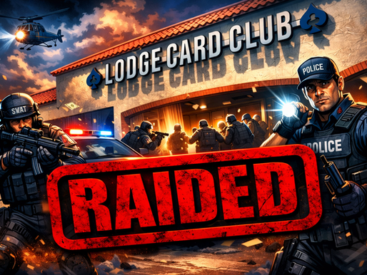 🚨🎰 “텍사스 포커룸 급습!” – 더그 폴크가 공동 운영하는 ‘더 로지 카드 클럽’에 경찰 전격 출동 사건 전말 🃏⚠️