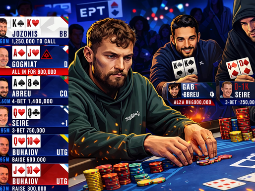 🎰🔥 “칩 150BB의 지배자” — EPT 파리 메인 이벤트를 집어삼킨 호르헤 아브레우의 운명적 한 판 🔥🎰