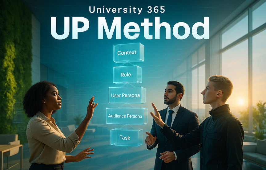 University 365 Unveils the UP Method (University 365 Prompting) - Modular Prompt Engineering for the AI Age