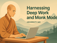 Get Ahead of 99% of People - Harnessing Deep Work and Monk Mode