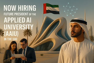 Now Hiring - Future President of the Applied AI University (AAIU) in the UAE